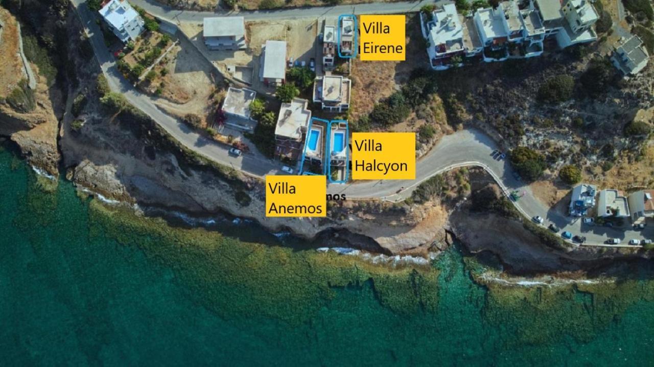 Anemos-Halcyon-Eirene Villa Mochlos Exterior photo